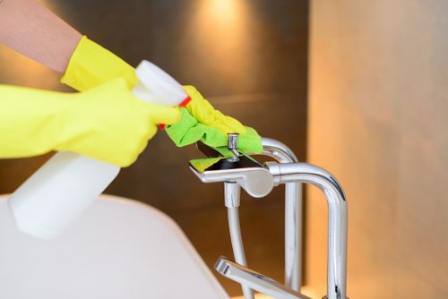 Professional upholstery cleaning for a sofa in a Hammersmith home
