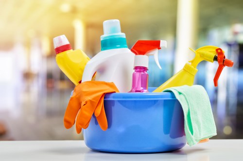 Airbnb cleaner preparing a guest-ready flat in Hammersmith