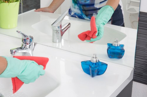 Final builders clean for a Hammersmith commercial space after refurbishment