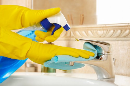 Deep cleaning of curtains for a local property in Hammersmith