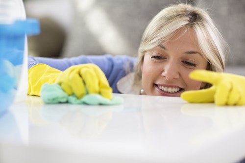 Office cleaning for a shared commercial workspace near Hammersmith